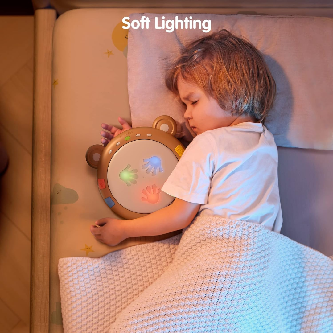 TUMAMA Baby Musical Drum Toy – Light-Up Sound Toy for Infants & Toddlers (40+ Songs & Rhythms)