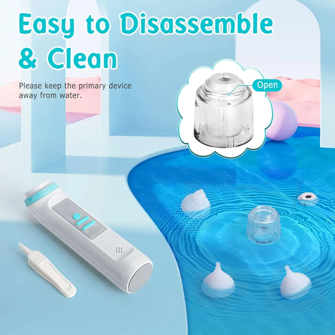 X50 Baby Nasal Aspirator – Rechargeable with Music & LED Light
