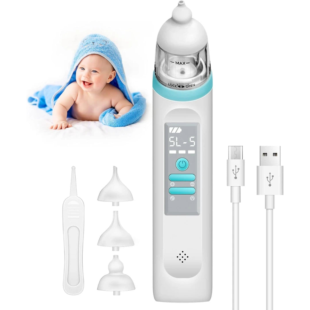 X50 Baby Nasal Aspirator – Rechargeable with Music & LED Light