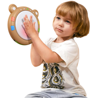 TUMAMA Baby Musical Drum Toy – Light-Up Sound Toy for Infants & Toddlers (40+ Songs & Rhythms)