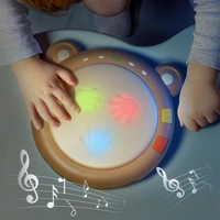 TUMAMA Baby Musical Drum Toy – Light-Up Sound Toy for Infants & Toddlers (40+ Songs & Rhythms)